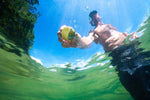 Durable fifty five millimeter Waboba water jump ball for summer holidays