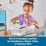 Handy Scoopers with storage bucket for easy organization
