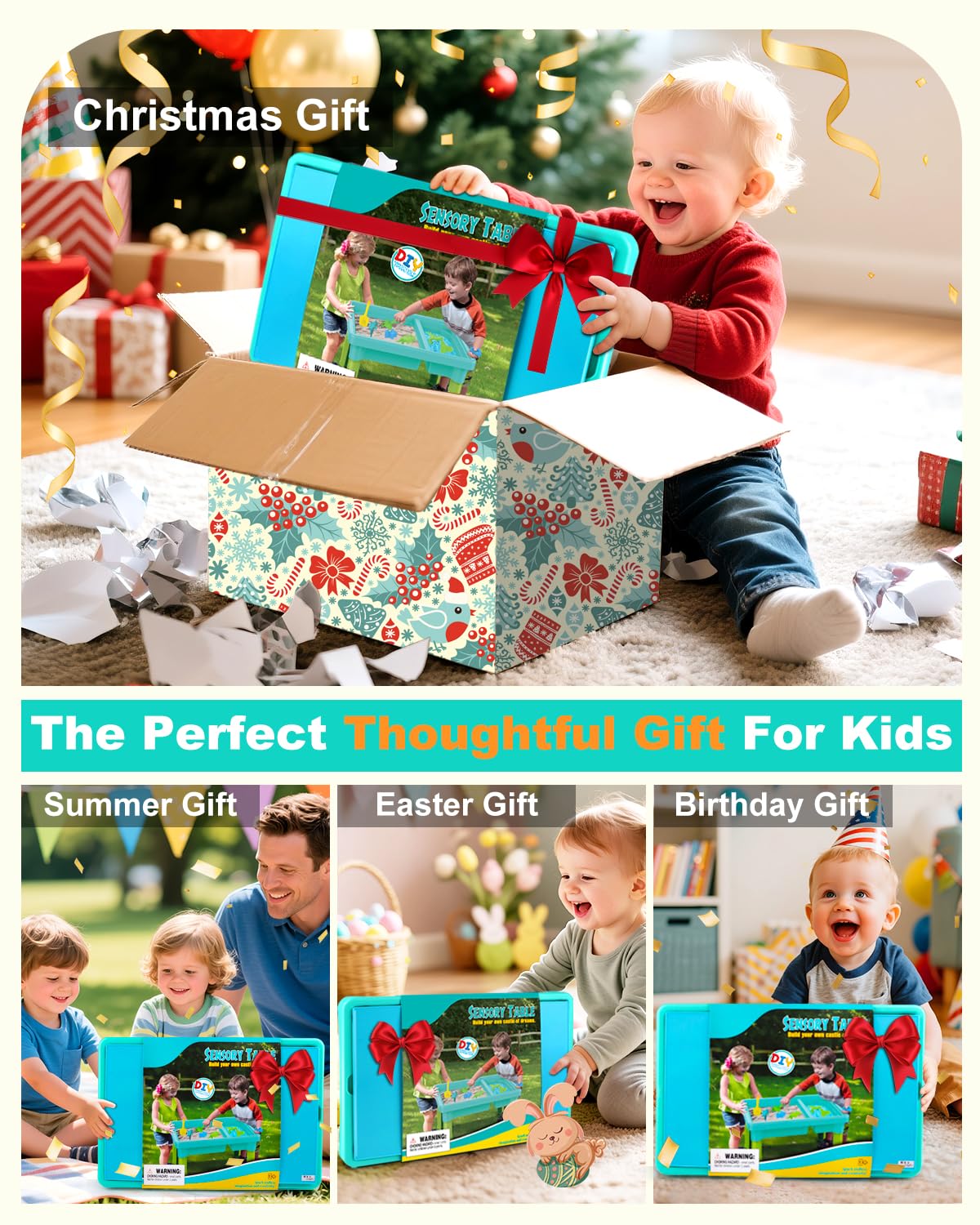 Packaging of Uiopy Sandbox Kit suitable for gifting