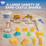 Full 22-piece sand castle building kit for children