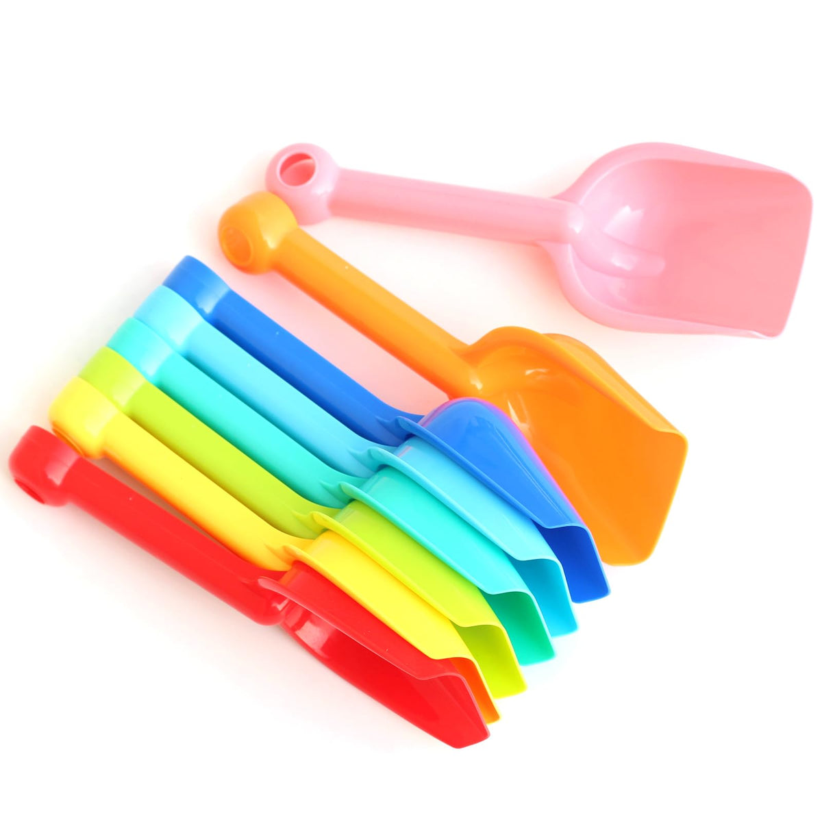 Storage demonstration showing hanging hole on Selterm shovels