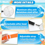 Biggun sand sifter set for shark tooth collecting