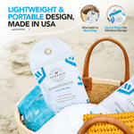 Compact Shakalo sand removal bag for travel