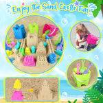 Durable BPA-free sand shovels and rakes for toddlers