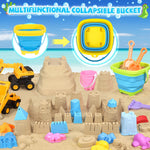 Close-up of Fhozgecy construction vehicle toys for sand play