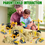 Foldable sandbox tray for kids indoor sensory play