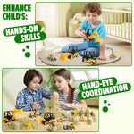 Packaging of Billeeit construction kit with sensory sand and molds