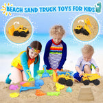 Collapsible beach buckets for kids sand play
