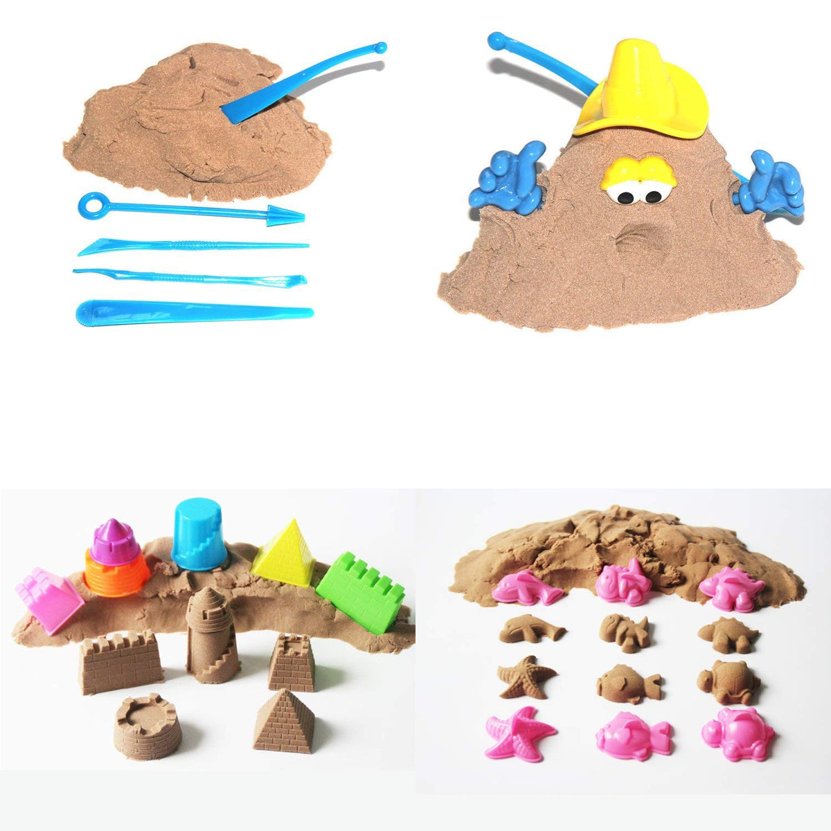 Mukool sand molding set sculpting tools and accessories