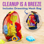 Detailed view of sand animal molds included in the Click N Play set