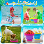 Full beach toy set including shovels and mesh storage tote