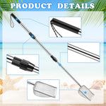 Poilkmni shark tooth sifter showing adjustable handle lock