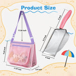 Close up of the metal sand sifter shovel