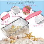 Mesh beach bag with zippered pockets and adjustable straps