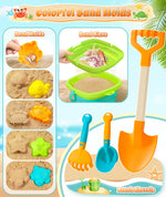 Duducofu beach toys packed inside portable mesh storage bag
