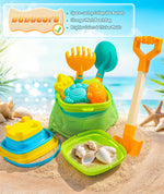 Vibrant colors of Duducofu collapsible sand buckets