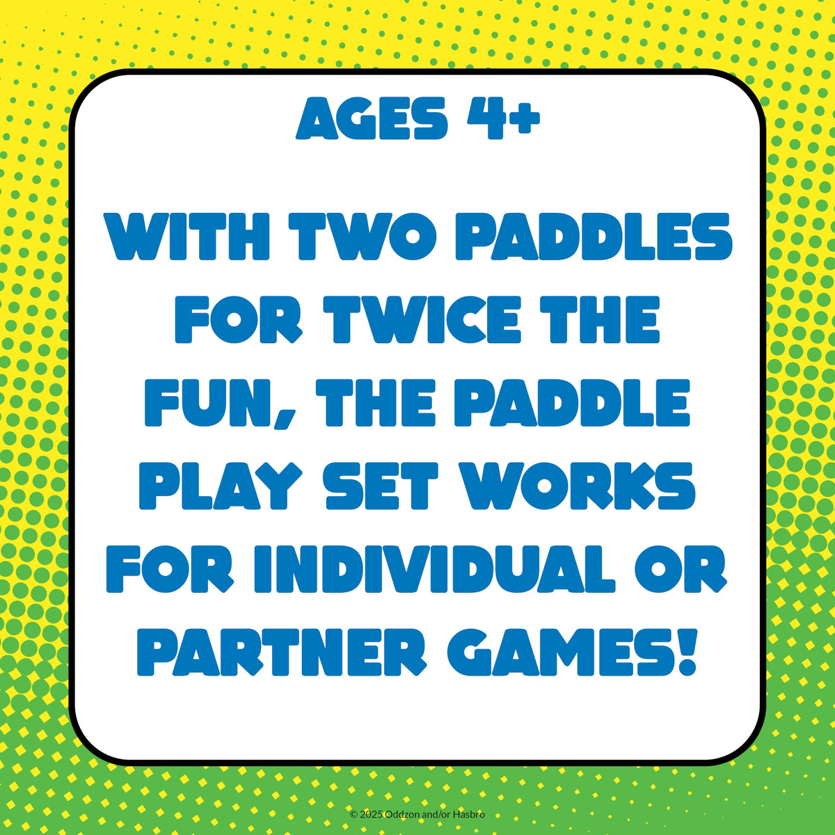Children playing with Koosh neon paddle set at the beach