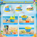Mesh storage bag for Dishio kids beach sand toys