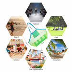 SupMLC foldable beach bag storage pouch and compact size
