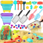 Travel friendly sand toy kit for kids
