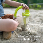 HABA Spilling Funnel XXL parts shown for easy assembly