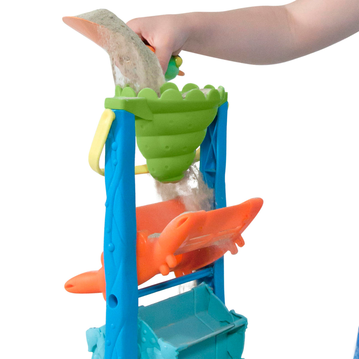 Multicolor Melissa and Doug seaside toy in a garden setting