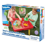 Included accessories set with shovel rake and boat