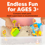 Contents of Creativity for Kids Construction Zone sensory learning kit
