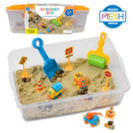 Packaging of Creativity for Kids Construction Zone Sensory Bin playset
