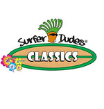 Surfer Dudes toy surfboard showing snap and click assembly