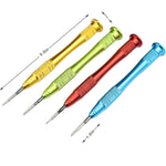 Handheld view of Tri-wing screwdriver used on Joy-Con controller