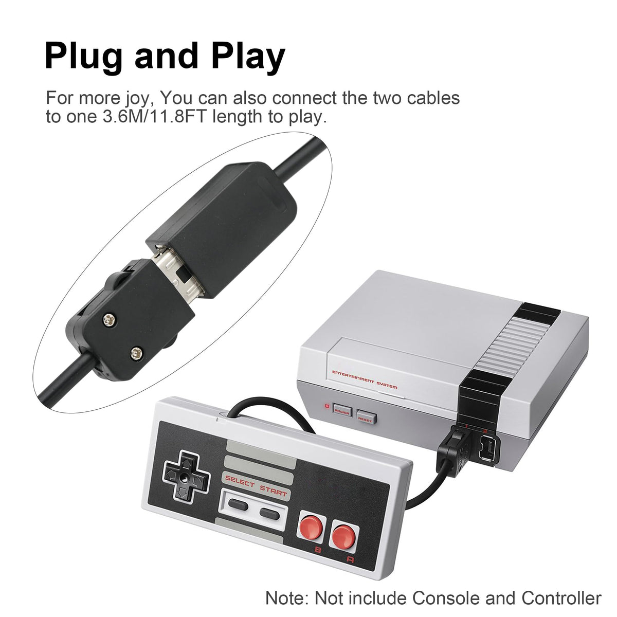 Gaming setup featuring Minhall extension cables for distant play