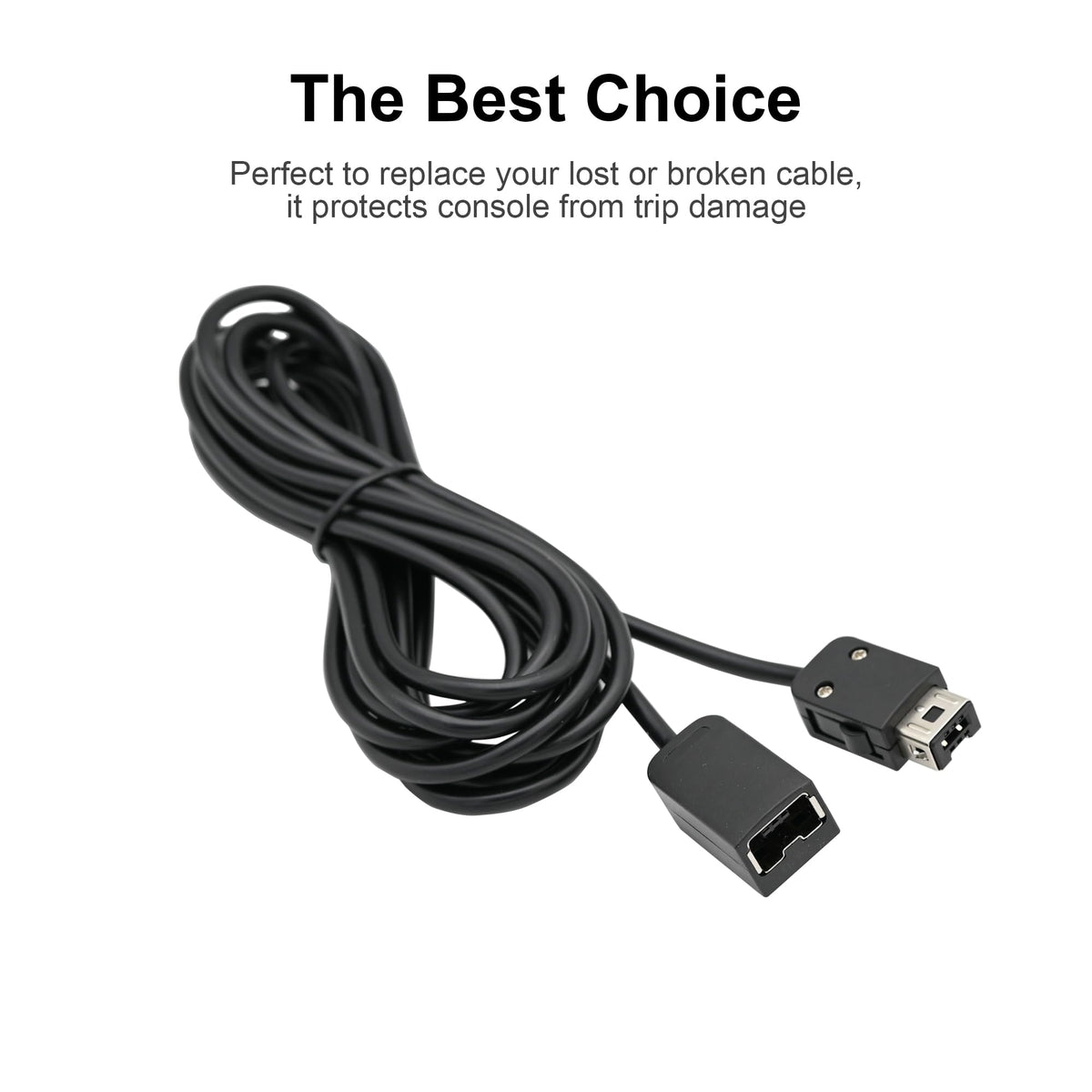 Minhall controller extension cable compatible with Wii U controller