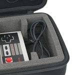 Close up of Khanka case interior mesh pocket for cables