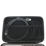Top view of Khanka travel case for NES Classic console