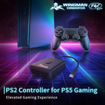 Brook FGC Retro gaming converter with attached premium metal keychain accessory