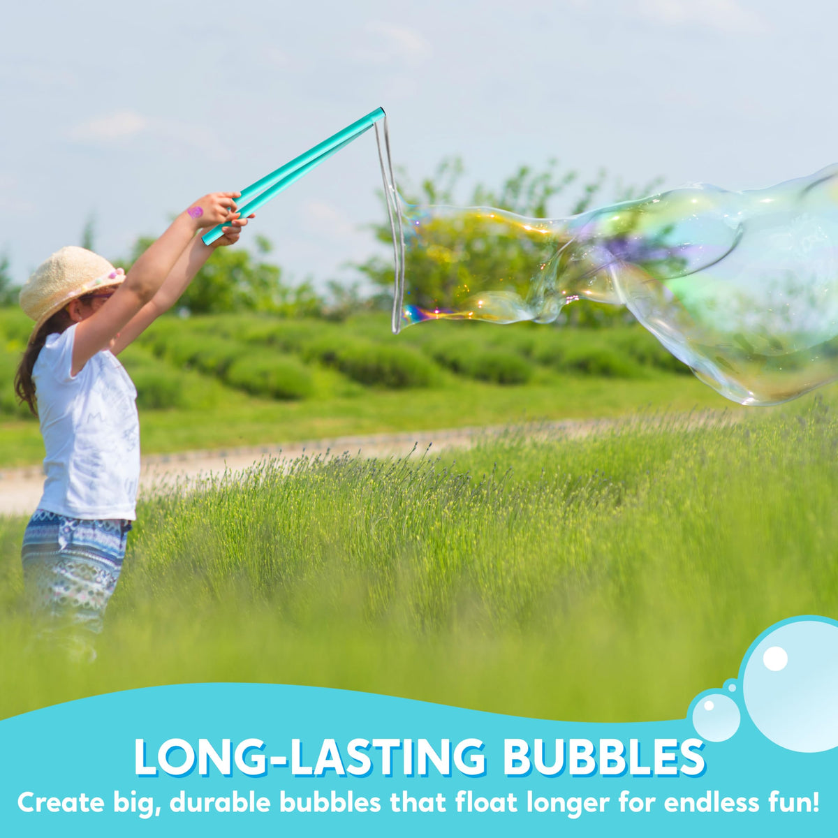 Syncfun bubble concentrate being poured into an automatic bubble machine