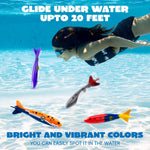 Premium non-toxic shark torpedo bandits pool toy set packaging imported from the United States
