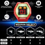 CheerCrew laser tag wearable vest with LED indicators