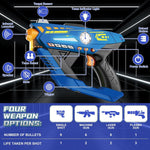 CheerCrew laser tag charging station and accessories