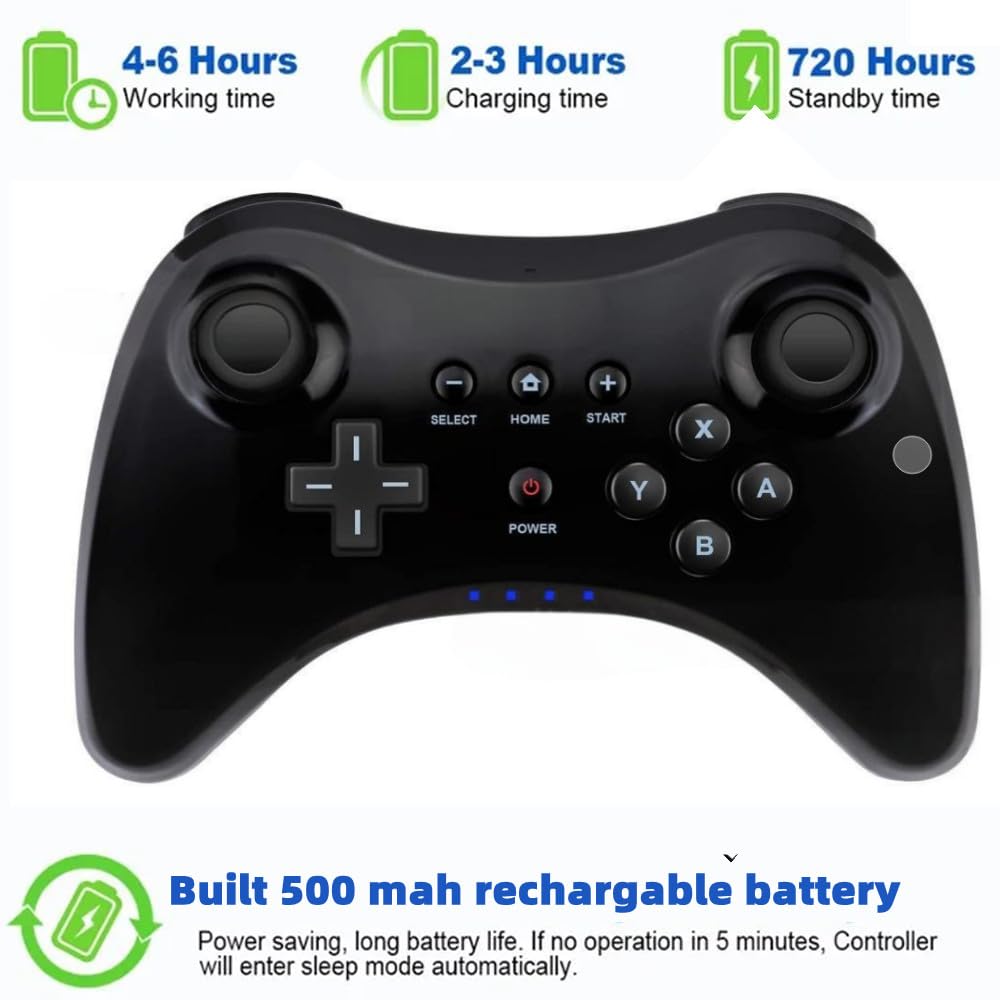 Linsuntop wireless controller rechargeable battery pack port view