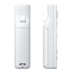 Two pack wireless controllers for Nintendo Wii displayed with their protective silicone sleeves.