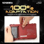 High capacity lithium-ion battery for Nintendo 3DS