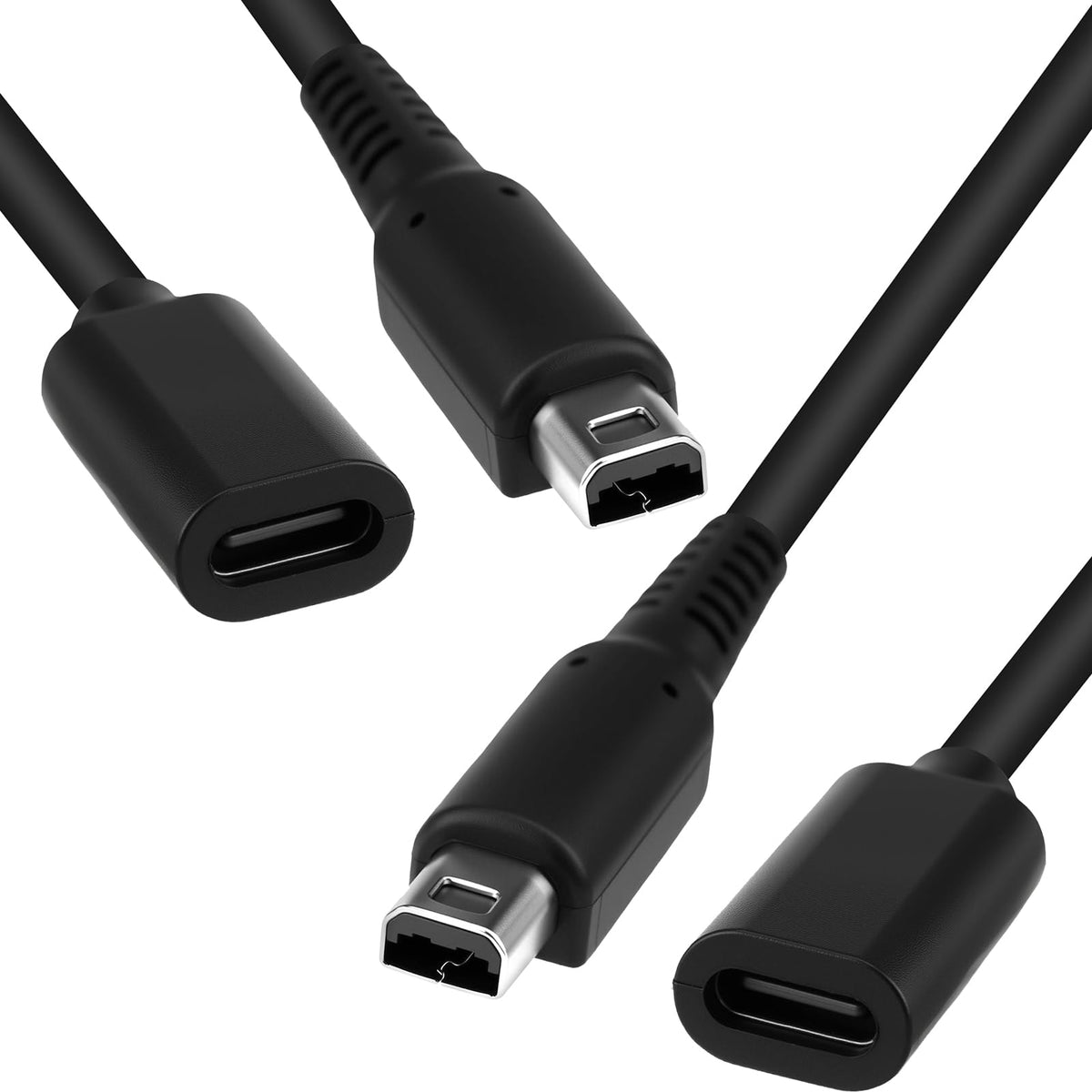 3DS USB-C cable pack for handheld gaming