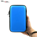 Side profile of Beady blue protective case for Nintendo 3DS