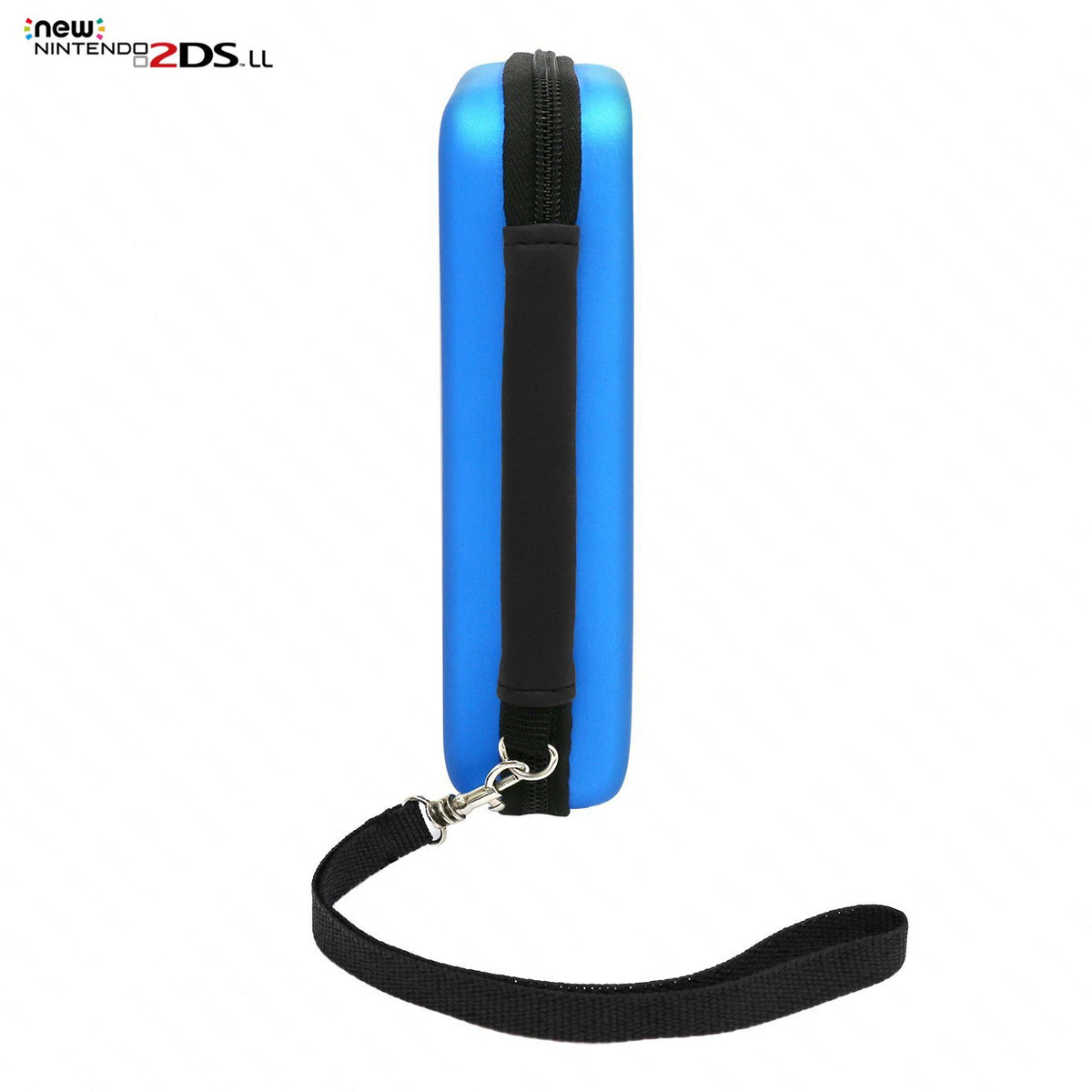 Beady carrying case open displaying microfiber interior lining