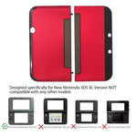 BLUE ELF red hard shell casing side profile highlighting the ultra slim protective design
