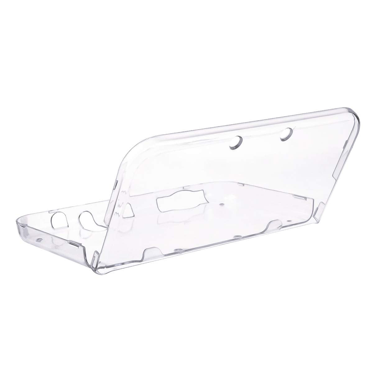 Top and bottom view of Vseer crystal case for New 3DS XL