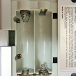 Top view of Nintendo Game Boy Light Silver cartridge slot