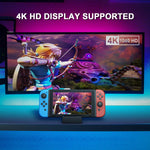 Back ports view of the Nintendo Switch 4K HDMI charging station